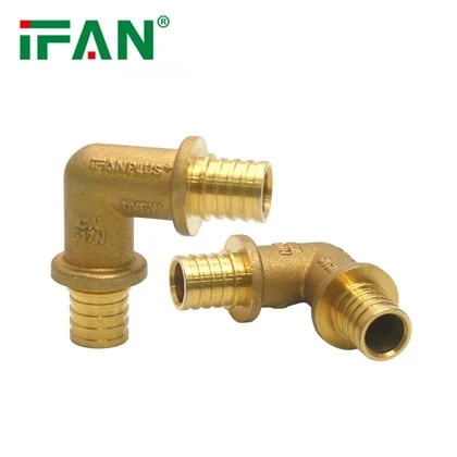 Cotovelo de encaixe axial PEX