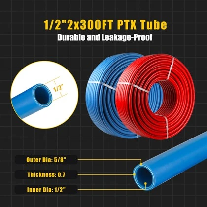 Tubo de encanamento PEX PERT